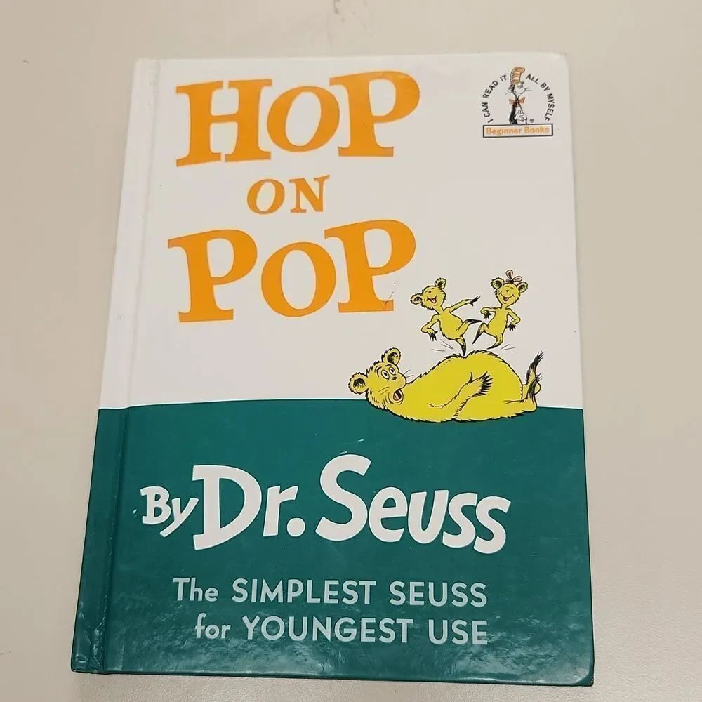 Dr. Seuss Hop on Pop 1991 Book